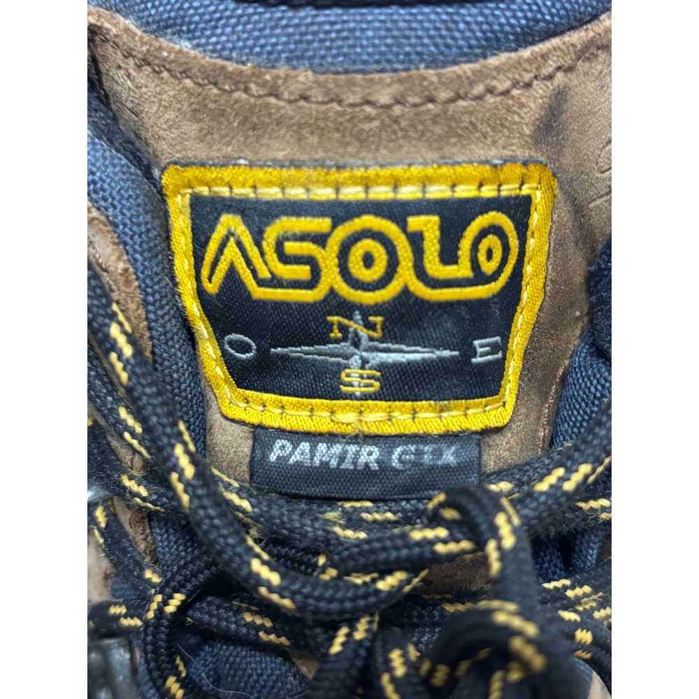 Asolo Pamir GTX Mens Hiking Boots Brown Suede Gore-Tex Waterproof Size 12 US 46 - Picture 7 of 9